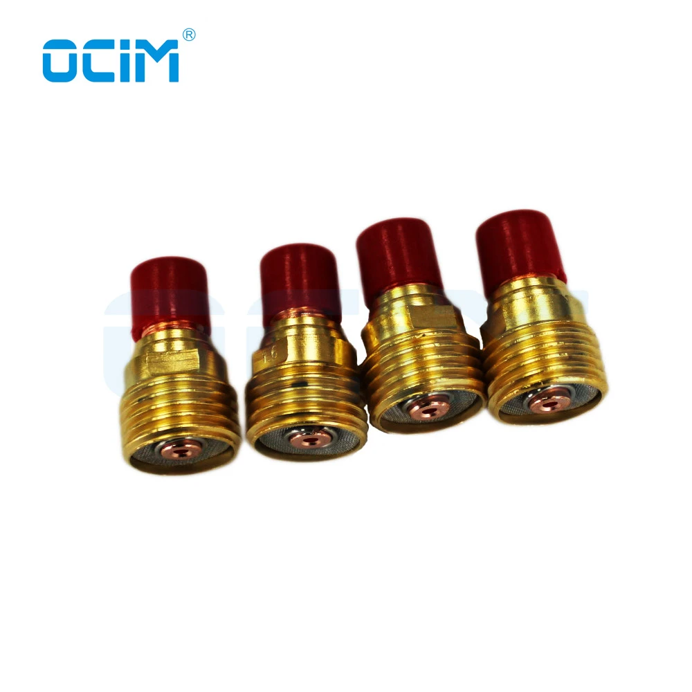 5PCS Small Gas Lens 1.0mm 1.6mm 2.4mm 3.2mm For TIG Welding Torch WP9/20/25 aluminum flux core wire