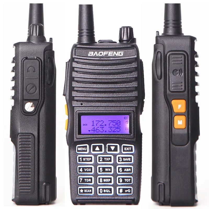 Портативная рация Baofeng UV 82 8 Вт высокой мощности радиостанция двухсторонней связи