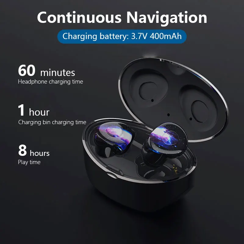 Новые беспроводные bluetooth наушники X1 TWS 5 0 EDR вкладыши двусторонние стерео