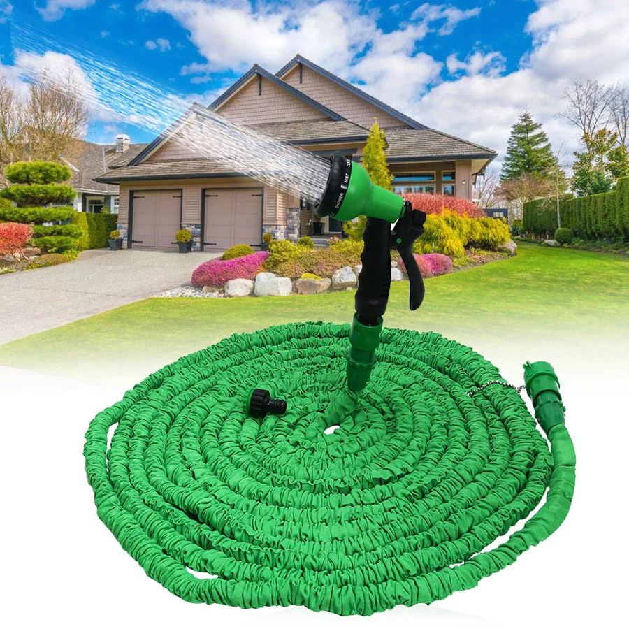 25 100 FT TALL TOP Expandable Garden Hose Pipe Optional Magic Flexible