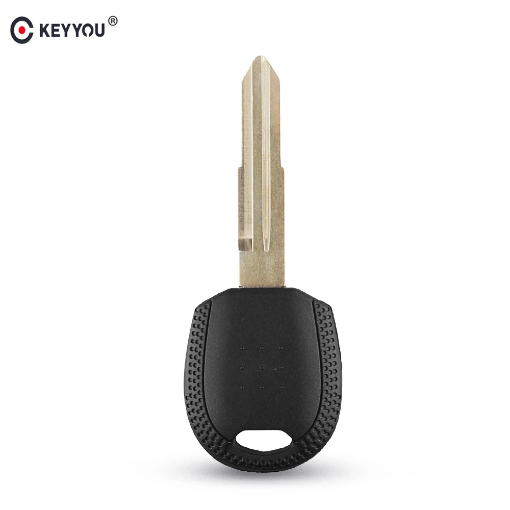 

KEYYOU Transponder Carbon Chip Car Remote Key Blank Shell Fob Cover For Kia Rio Sportage Key Case With Left /HYN7 Key Blade