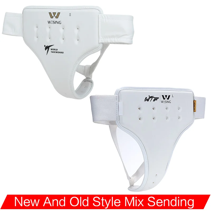 Wesing WTF Approved taekwondo Groin guard Cup Boxing Adult taekwondo groin Protector Jock Strap