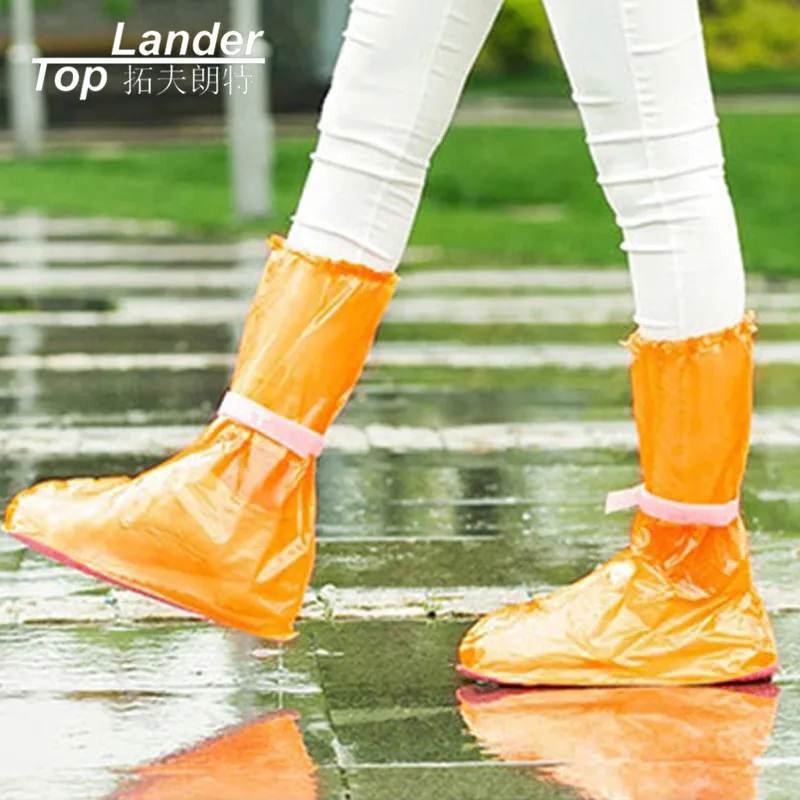 Reusable Rain Shoes Cover Waterproof Slip Resistant Snow Shoe Cover Ankle Boots Covers
