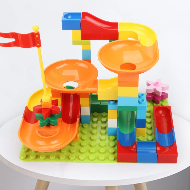 maze balls and building blocks