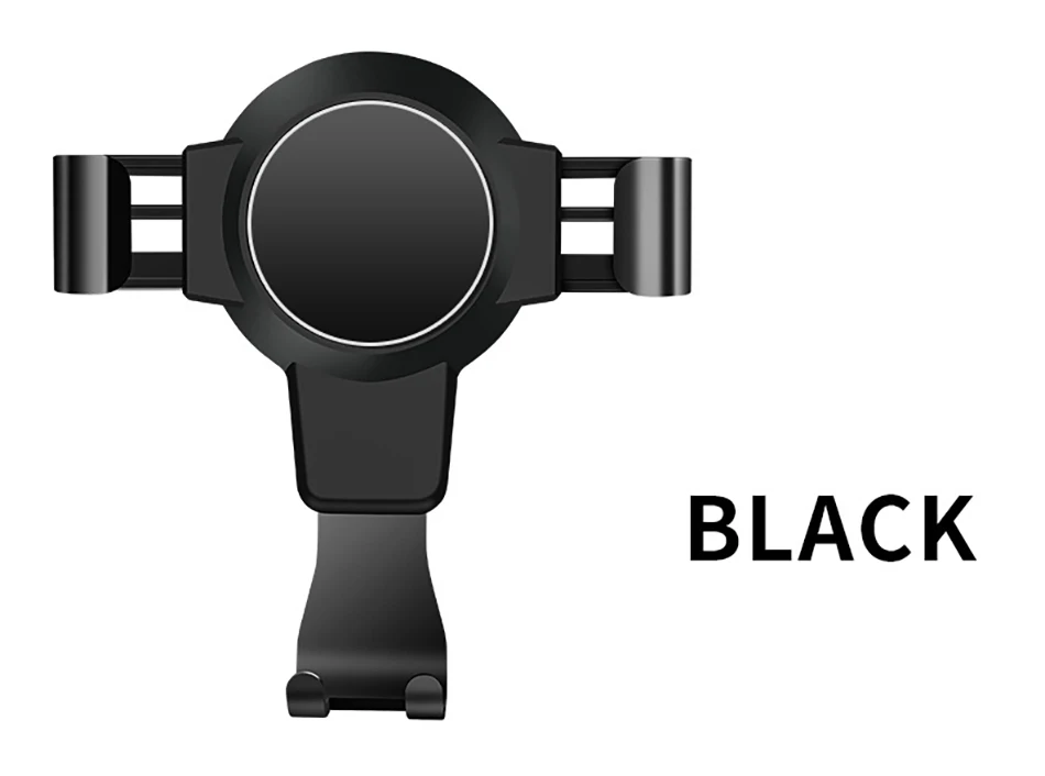 !ACCEZZ Universal Car Air Vent Phone Holder For iphone X XS XR 8 7 Plus 360 Degree Rotation Gravity Bracket Stand Mobile Support (10)