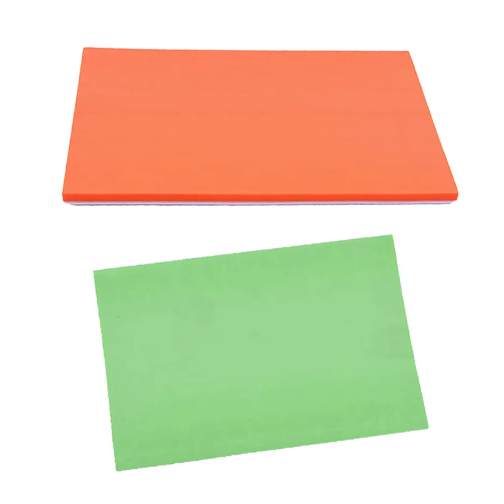 2Pcs Releasable Carving Blocks Art Rubber Stamps for DIY Own Stamp Toy Handmade Project Supplies 15 x 10 x 0.6 cm