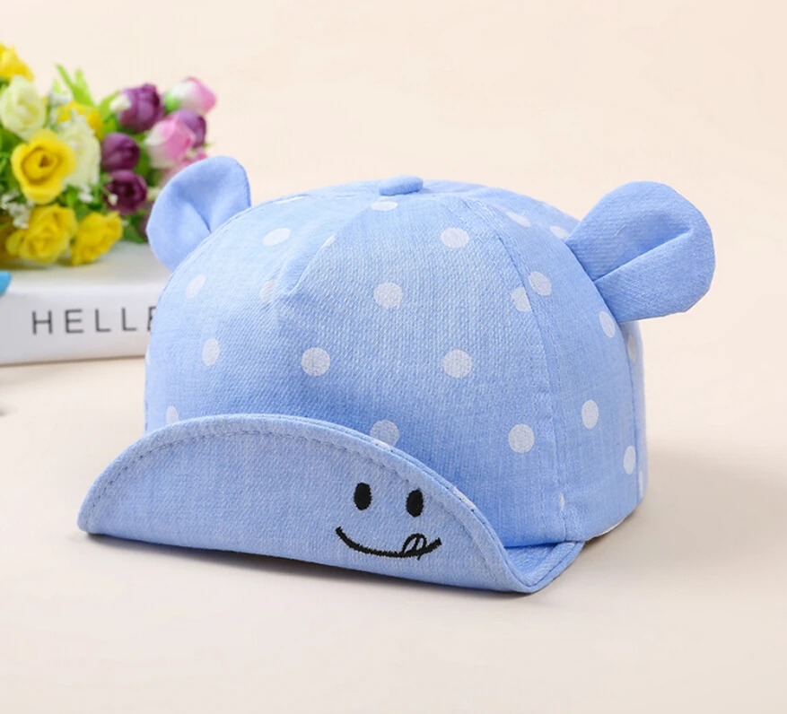 Kids Polka Dot Pattern Baseball Cap Kids Polka Dot Pattern Baseball Cap