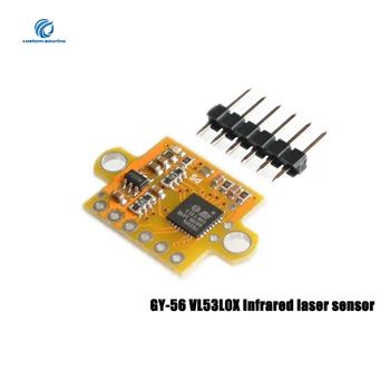 

VL53L0X Time-of-Flight Infrared Laser Ranging Sensor Module GY-56 Serial Communication I2C IIC VL53L0X TOF Sensor distance Set