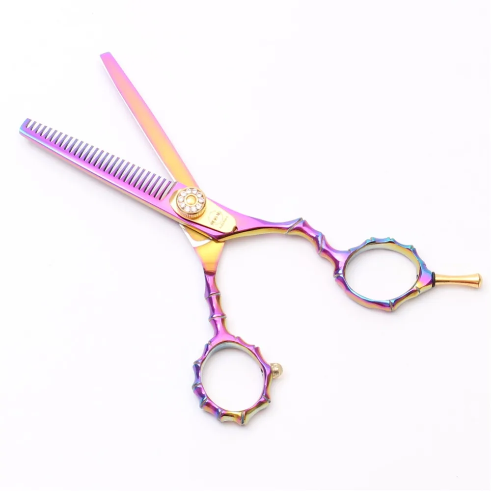 Ножницы парикмахерские A9010 5,5"AQIABI 440C Многоцветный ножницы для стрижки волос ножницы филировочные ножницы для парикмахера
