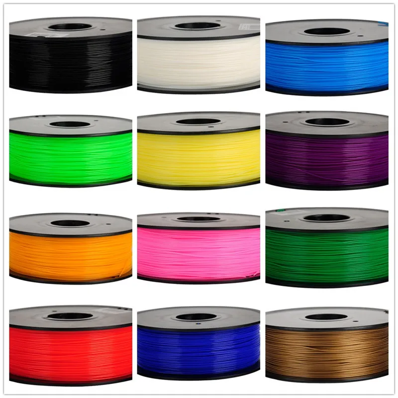 Bulk Price Free shipping 5pcs PLA Filament ABS Filament 1.75mm 3.0mm