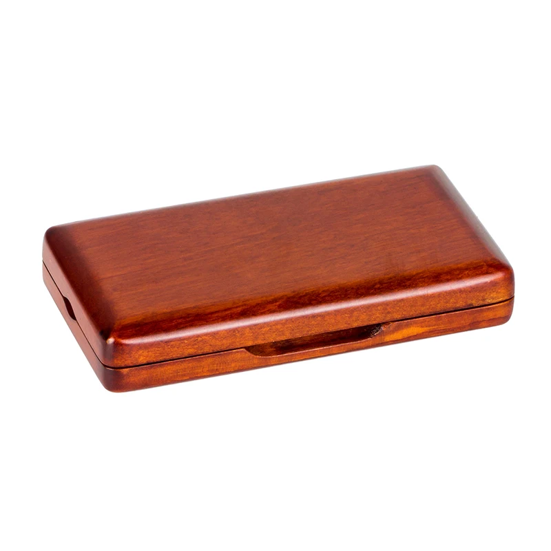 Beste Hobo Riet Case Maple Opbergdoos voor 3 Stks Riet Amber Kleur Muzikale Onderdelen Accessoires