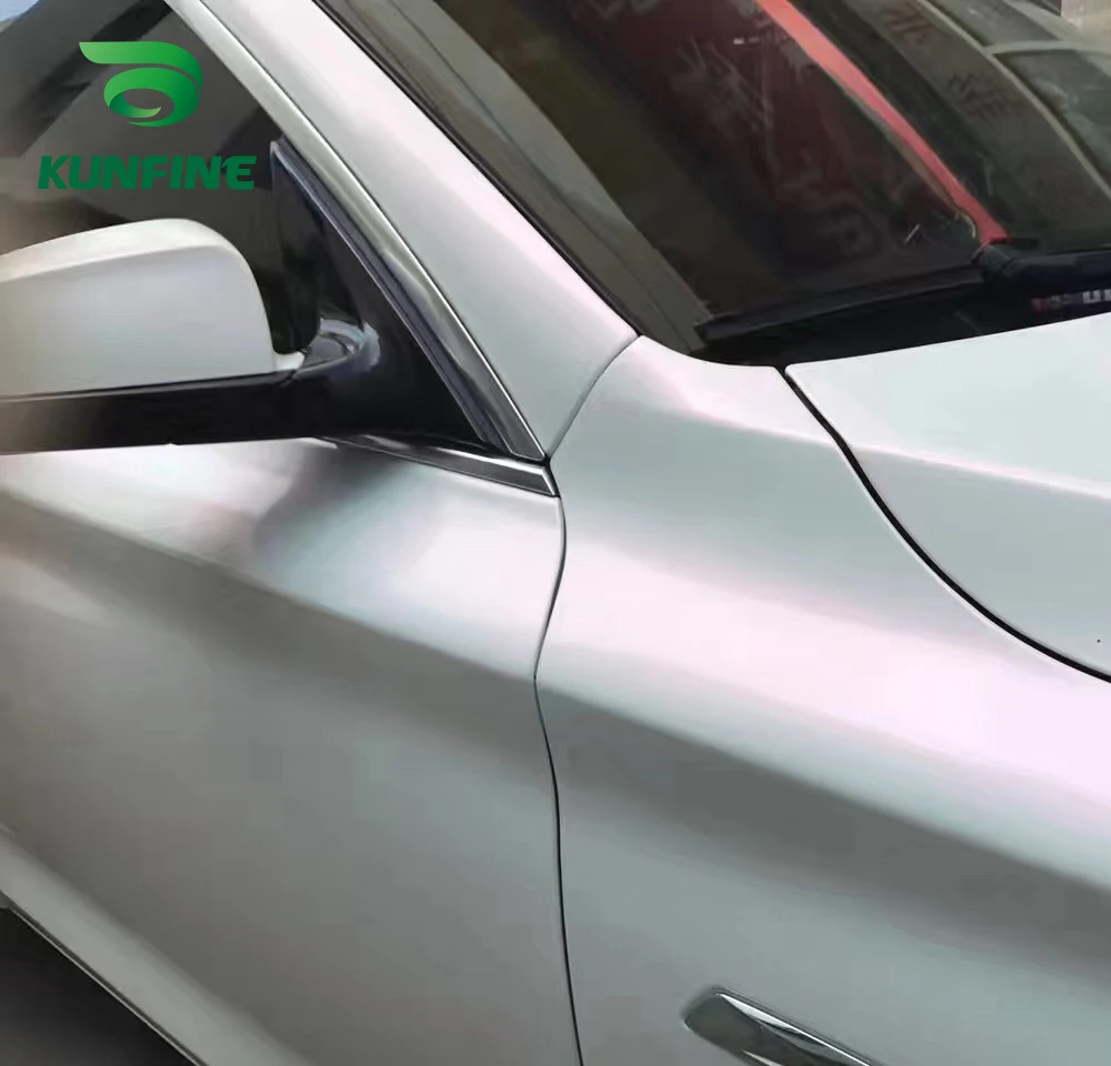 Car Vinyl film Body Sticker Car sticker Gloss White to red (3)