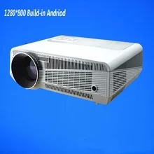 In constructing wireless led from 4.2 HD projector lumens 1280 * 800 3500 Lumens with hd projectors RJ45 network interface