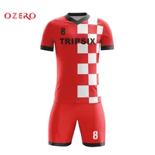 Пользовательский стиль тайское качество сублимированная игровая футболка, сублимационные принты "Футбол" униформа