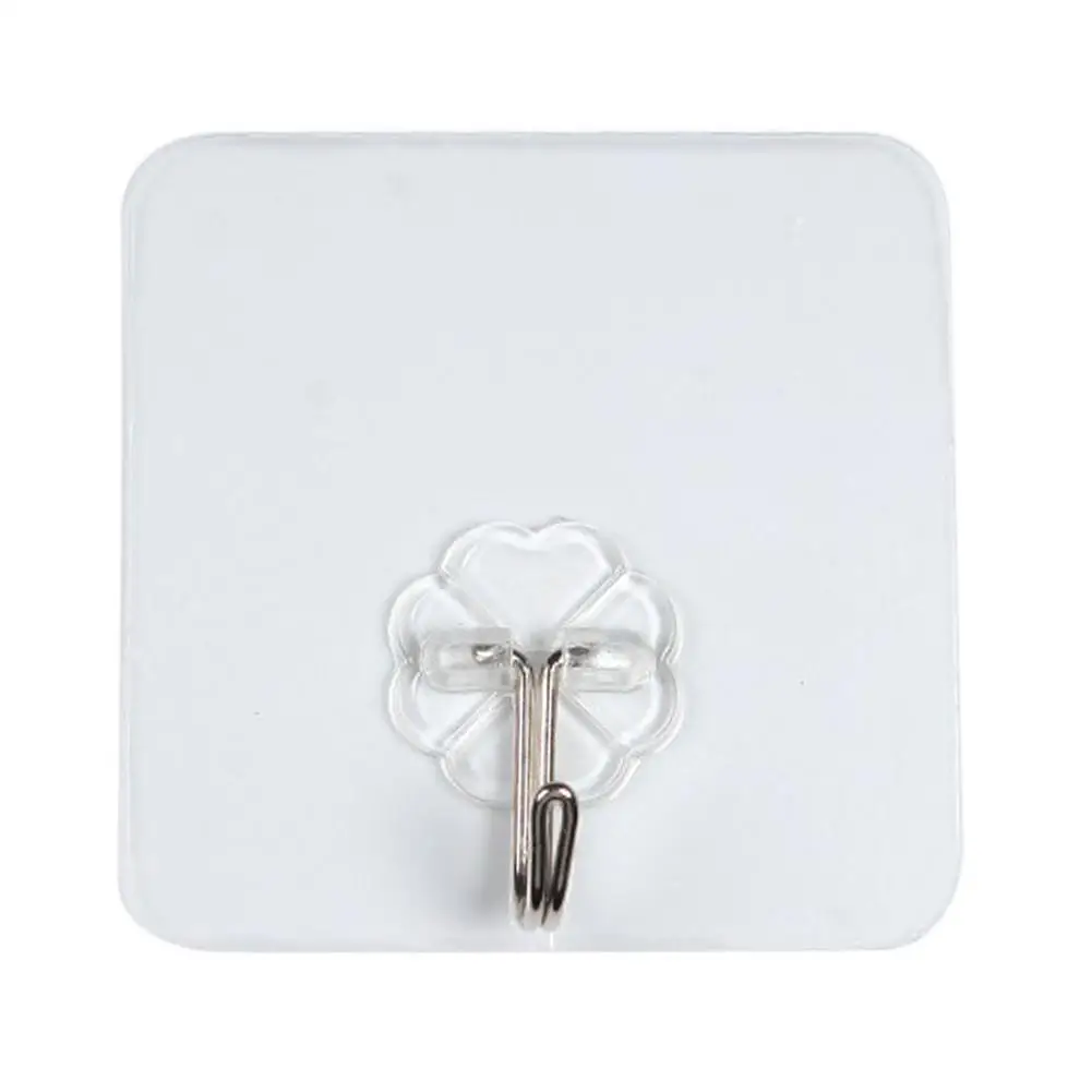 

Waterproof transparent strong hooks Kitchen suction cups without hooks Wall bathroom creative door hook up