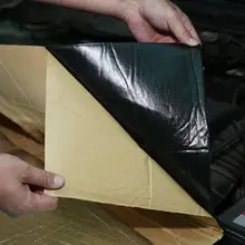 1 м Авто Ван Серебряный межсетевой экран звук шумоизолирующая подстилка теплоизоляция хлопок