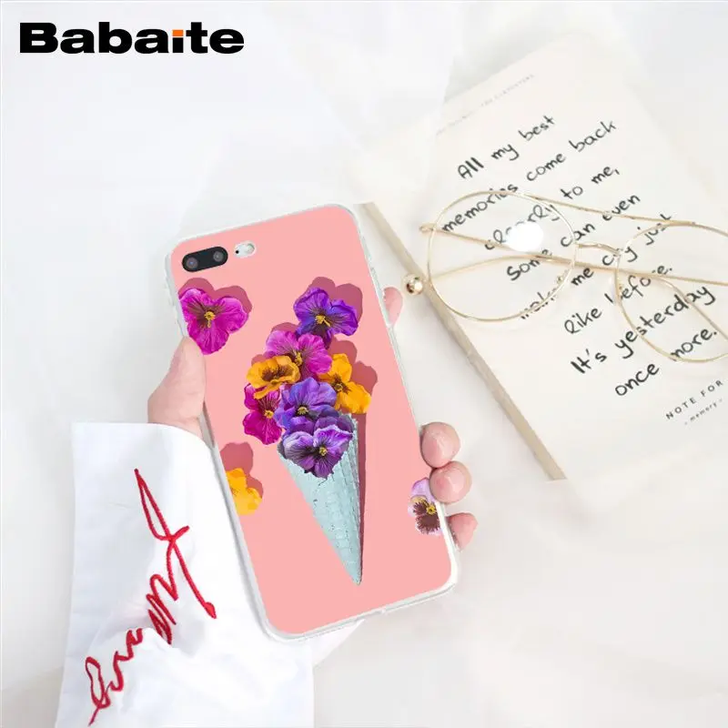 candy colors ice cream Flower Pizza Peony