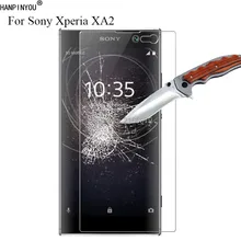 Новинка 9H 2.5D Закаленное стекло-экран протектор для sony Xperia XA2/Dual H3113 H3123 H3133 H4113 5," Защитная пленка+ инструменты для очистки