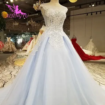 

AIJINGYU Wedding Dresses 2018 Big Size Bridal Gowns Affordable Ball New Sexy Gown With Sleeves Online Angel Wedding Dress