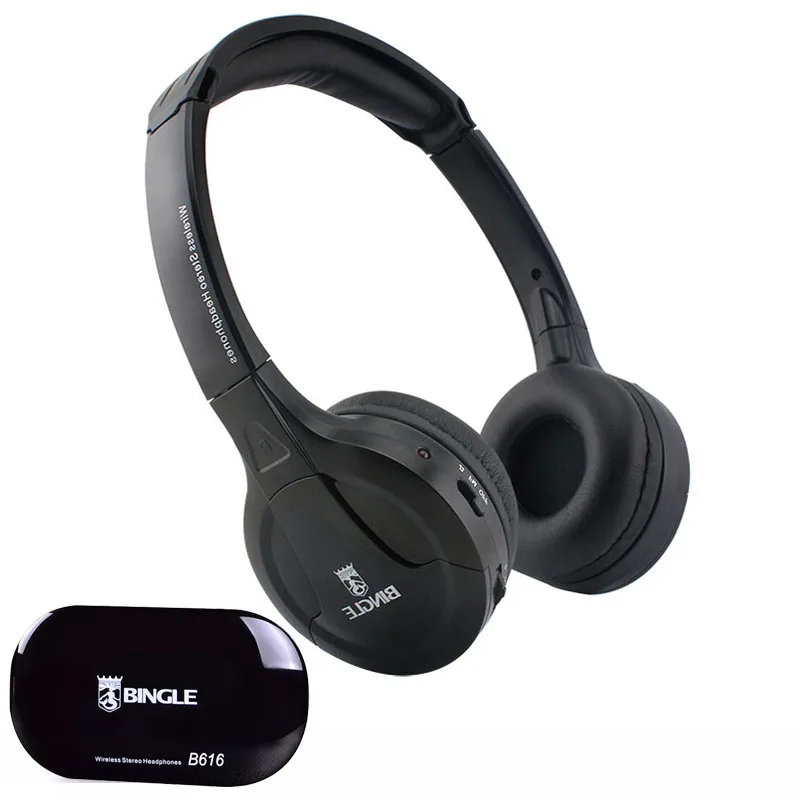 2016 Best Original Bingle B616 Multifunction stereo Wireless with Microphone FM Radio for MP3 PC TV Audio Headset Headphones | Электроника