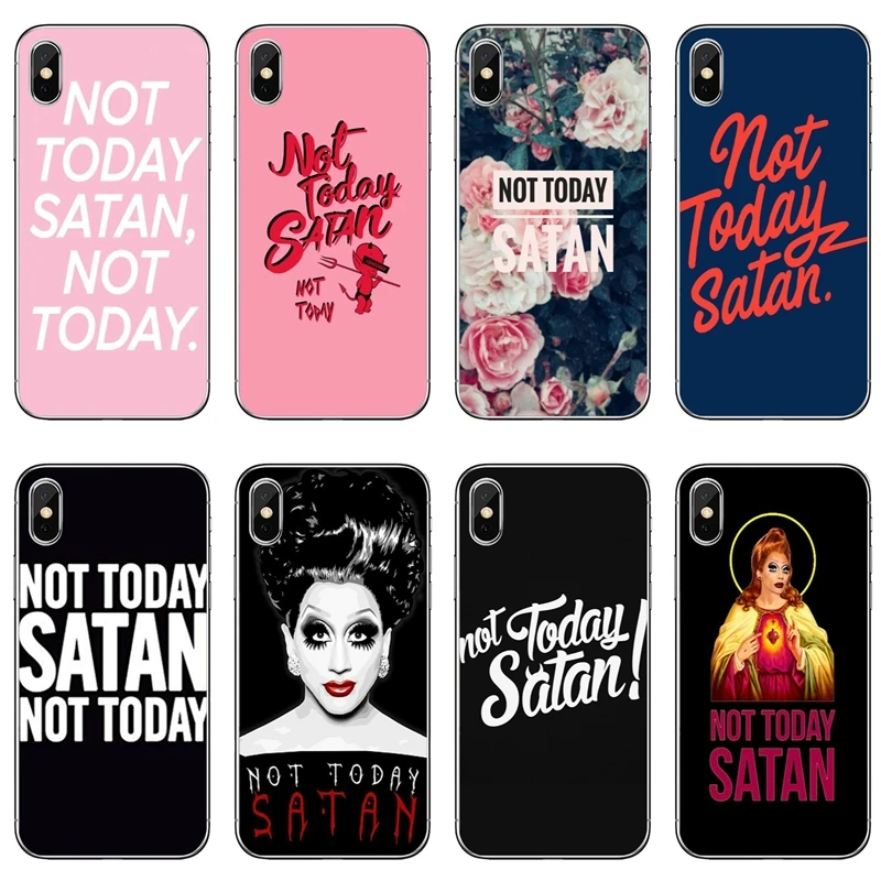 

Not Today Satan For Huawei Mate 20 10 lite pro 9 8 Y9 Y7 Y6 prime 2018 2019 nova 3i case Soft phone cover cases