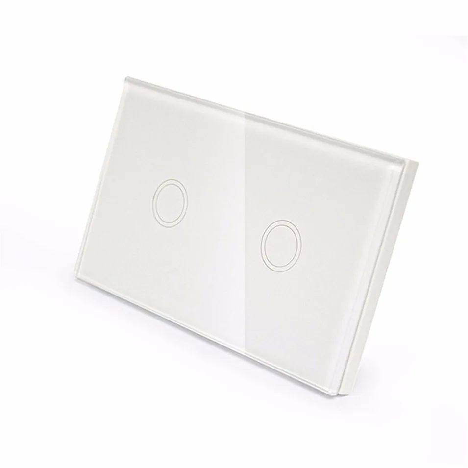 2017 New SESOO US Remote Control Switch 1 Gang 2 Gang 3 Gang,RF433 Smart Wall Switch,Wireless Remote Control Touch Light Switch-1