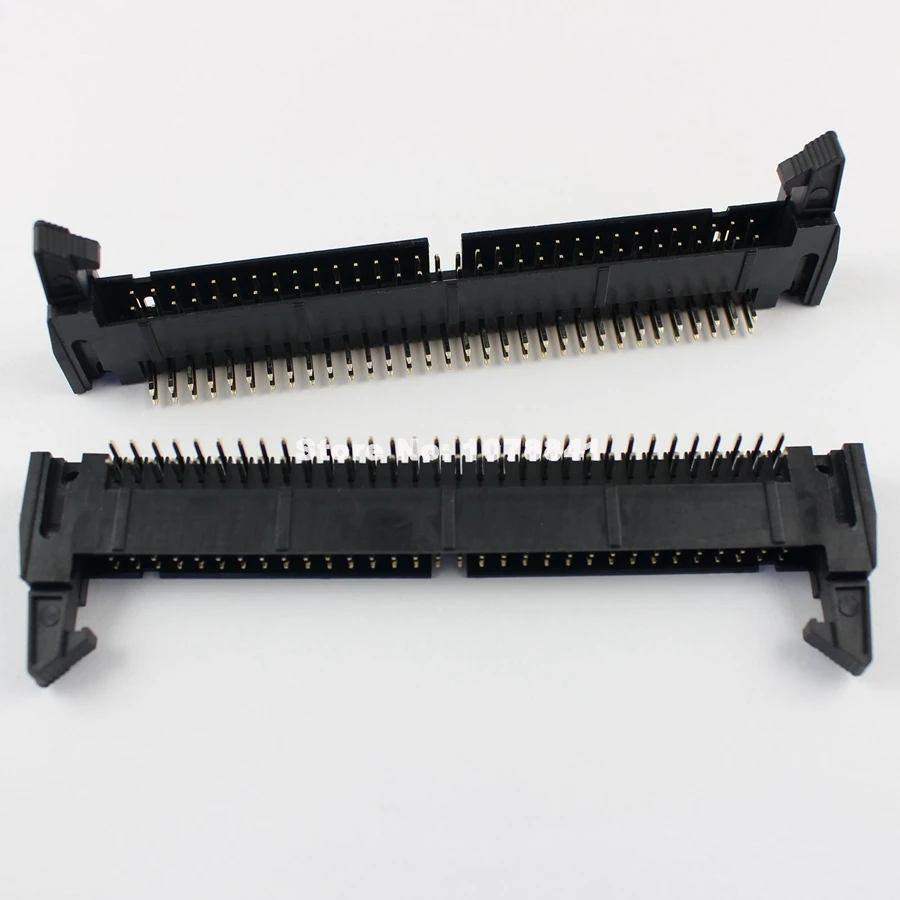 10Pcs 2.54mm 64-Pin IDC Female Header Connectors - 2x32 Pin FC-64 Socket Cables