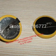 CR2032/1HF 2PIN 20 мм DIP типа 3 V литиевая батарея 2032 аккумуляторы таблеточного типа батарейка для материнской платы делают в Индонезии