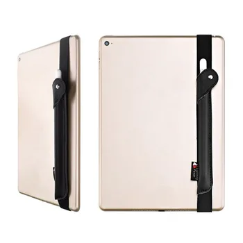 

Button Pu Leather Elastic Band Protection Pen Holder