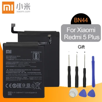 

Xiaomi Phone Battery BN44 3900mAh High Capacity High Quality for Xiaomi Redmi 5 Plus Original Replacement Battery Retail Package