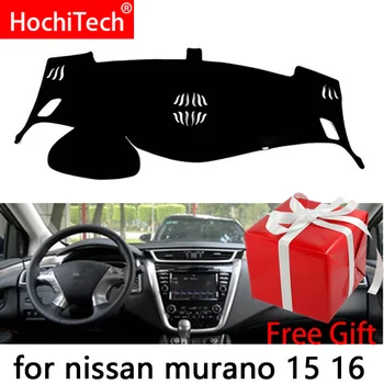 

For Nissan Murano 2015 2016 Right and Left Hand Drive Car Dashboard Covers Mat Shade Cushion Pad Carpets Accessories
