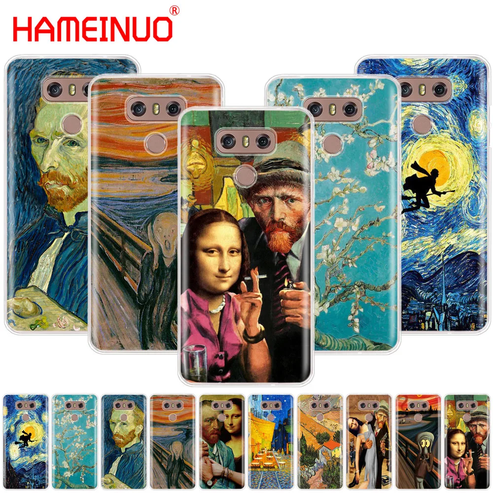 Чехол для телефона HAMEINUO Van Gogh Star funy LG Q6 G6 MINI G5 K10 M250N M250 2017 2016 X POWER 2 | Мобильные