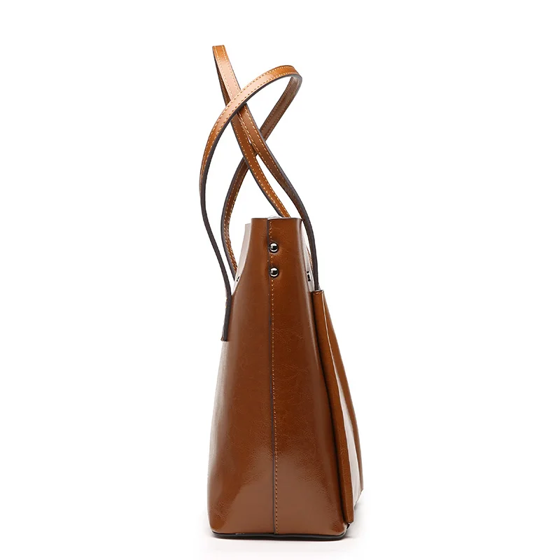 Goedkoop Mode Echt Vrouwen Tas Designer Lederen Handtas Koe Lederen Schoudertas Hoge Kwaliteit Echt Leer Vrouwelijke Tas Grote Tote