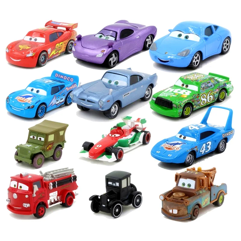 Disney Pixar Cars 3 2019 New Lightning McQueen Toys Jackson Storm The King Mater 1 55