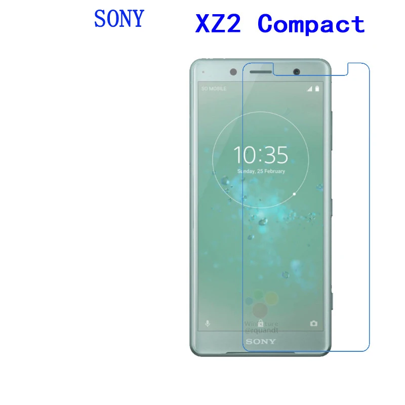 

(3-Pack) For SONY XZ2 Compact Super hardened nano 9H super impact scratch screen protection film...................,,,,......