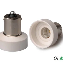 BA15S к E11 светильник адаптер BA15S к E11 лампа держатель конвертер, CE Rohs установить E11 лампа в BA15S разъем