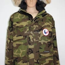 Классическое мужское зимнее-40 градусов пальто, куртка-парка с гусиным пухом, куртка с натуральным большим меховым воротником для Антарктиды G08