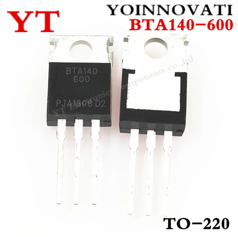 

10 шт./лот BTA140 BTA140-600 TA140 600 TRIAC 600V 25A TO220AB
