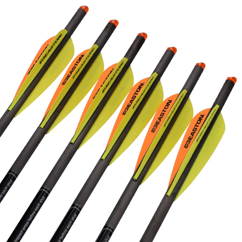 12X 22" Carbon Crossbow Bolt 8.8mm Easton Vane Arrows Screw Field Point Moon Knock Archery Bow Outdoor Hunting