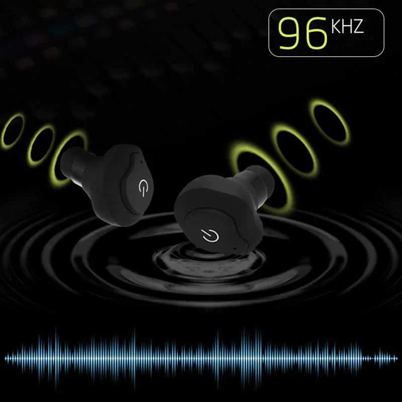 Mini Wireless Bluetooth Earphones V4 2 TWS Stereo Sport Headset Portable Waterproof In Ear Wireless Bluetooth Headphones Earbud
