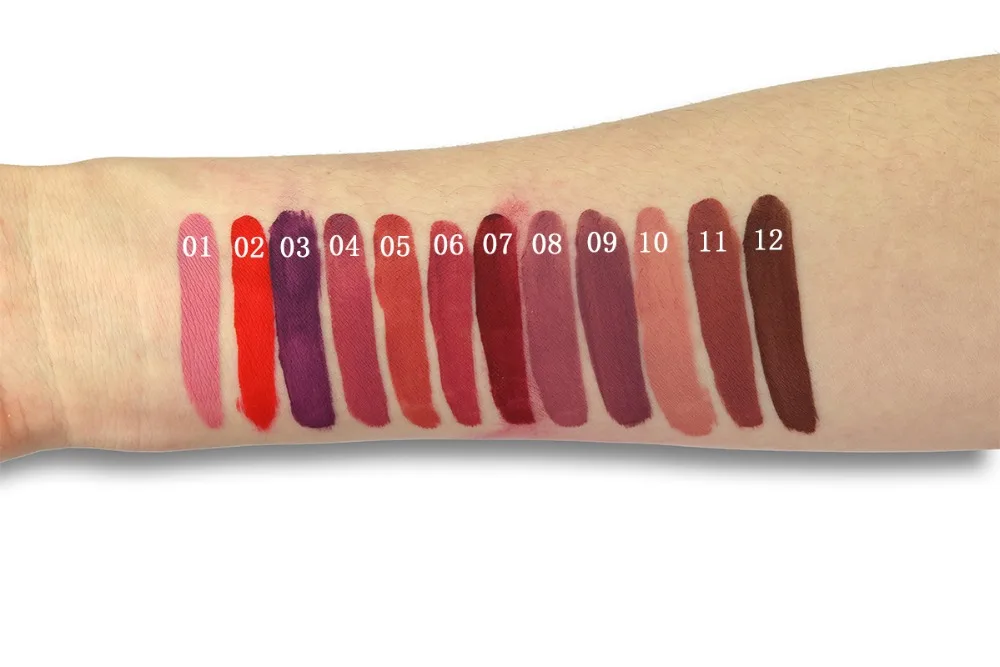Kiss Bear lip makeup matte lip gloss pigment waterproof long lasting liquid lipstick batom matte nude lip tint kit BD027 Kiss Bear lip makeup matte lip gloss pigment waterproof long lasting liquid lipstick batom matte nude lip tint kit BD027