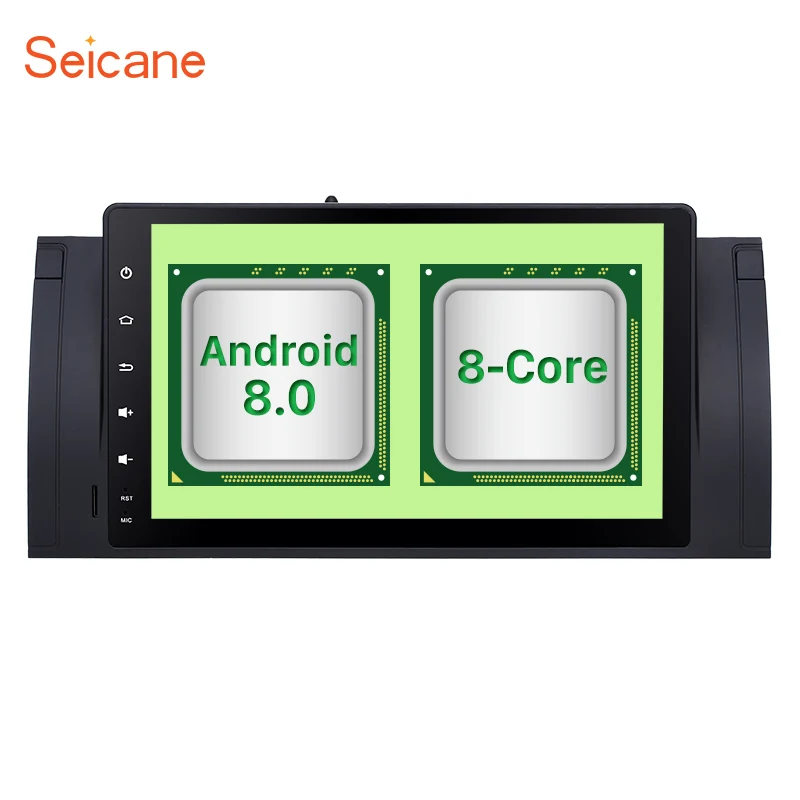 

Seicane 9 inch Android 8.0 8-core Car Radio Bluetooth GPS Navigation Player For BMW X5 E53 E39 520i 523i 525i M5 Range Rover
