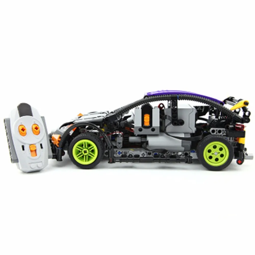 20053 техника хэтчбек Тип R Набор MOC-6604 дистанционное управление 640 шт. строительный конструктор кирпичики игрушки подарок для детей