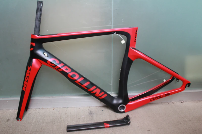 Black Red NK1K Carbon Road Bike Frame 2016 T1000 full carbon fiber