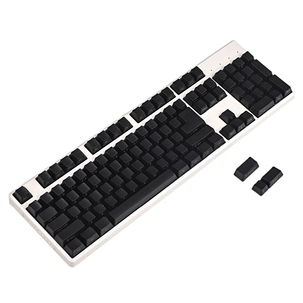 YMDK толстый PBT черный белый Dolch OEM профиль Keycap набор ключей подходит для Steelseries 6GV2 7G