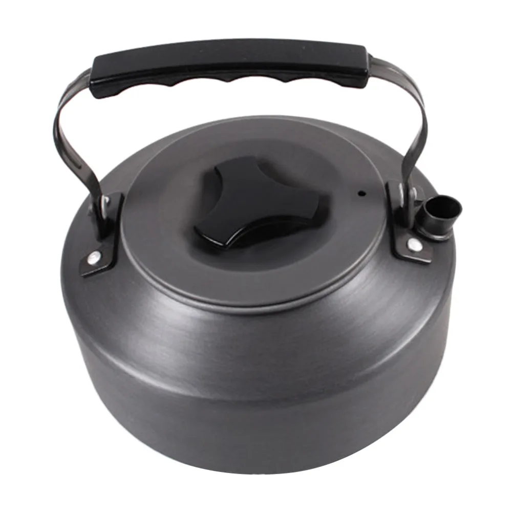 1.1L Kettle Picnic Camping Cookware tetera cafetera de aluminio al aire libre shippingBest precio
