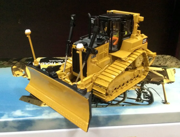 * Новый Cat d6t xw vpat трек Тип трактор 1/50 Весы литья под давлением 85197 DM модель|1/50 diecast|cat