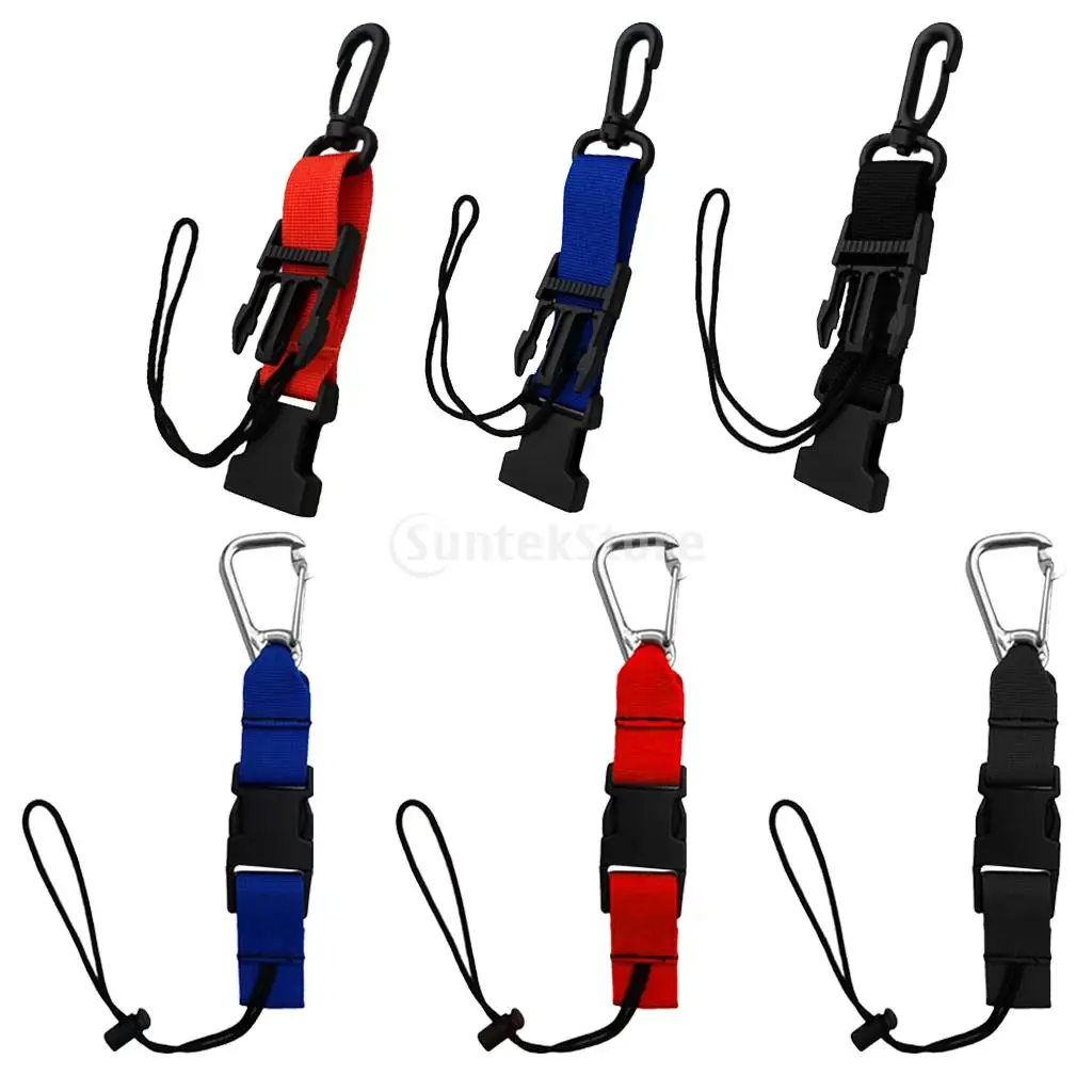 Heavy Duty Dive Camera Coil Lanyard Snorkeling Camera Torch Holder Leash 