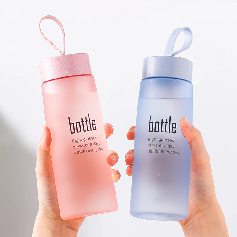 Fashion Plastic Water Bottle 500ml Travel Sport Bottle BPA Free Kids Children School Drinking Bottles My Drink Bottle For Water (21)