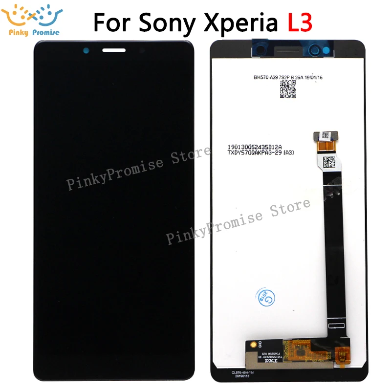

5.7" For Sony Xperia L3 LCD I3312 I4312 I4332 I33 Display Touch Screen Digitizer Full Assembly Replacement Parts For Sony L3 lcd